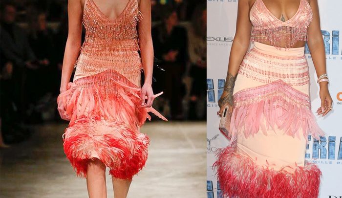 Rihanna’nın Paris Prömiyeri Stili : Prada